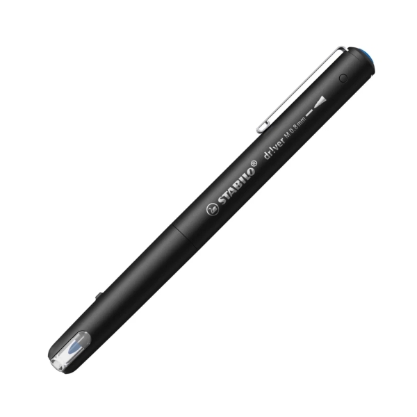 Stabilo Dr!ver Rotulador de Punta Media 0.8mm - Tinta a Prueba de Manchas, Inodora y con Base al Agua - Fabricado con 94% de Bio