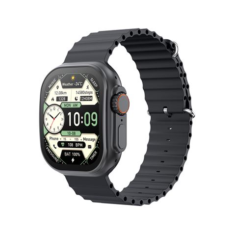 XO M11 Ultra Reloj Smartwatch Pantalla Cuadrada 2,01" Curva - Llamadas BT - NFC - Multideporte - Tensiometro, Pulsometro y Contr