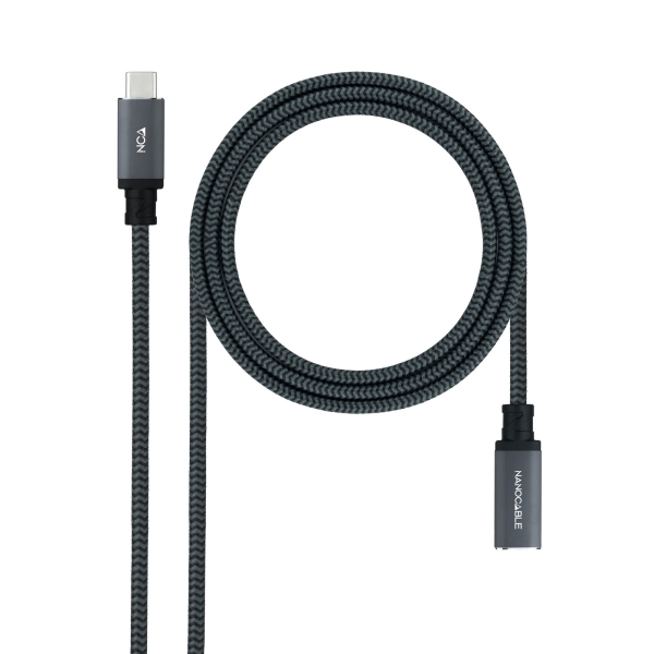 Nanocable 10.01.4500-COMB cavo USB USB 3.2 Gen 2x2 0,5 m USB C Nero