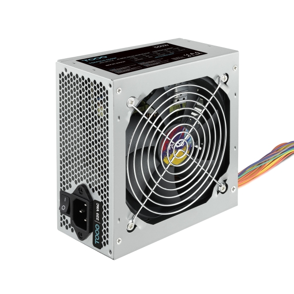 TooQ TQAPOLO-550SP alimentatore per computer 550 W 20+4 pin ATX ATX Argento