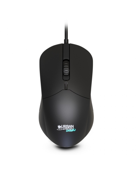 Urban Factory GWM01UF mouse Ambidestro USB tipo A Ottico 1200 DPI (CYCLEE: WIRED USB-A & USB-C MOUSE)