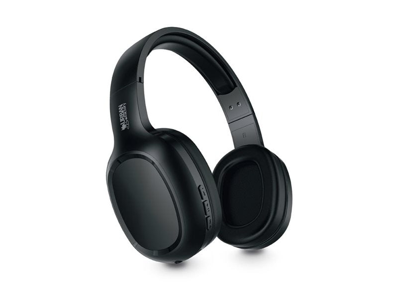 Urban Factory Movee Auriculares Supraaurales de Diadema - Bluetooth 5.1 - Recargables - Color Negro