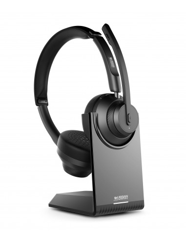 Urban Factory MOVEE PRO Auricolare Wireless A Padiglione Giocare USB tipo-C Bluetooth Base di ricarica Nero (PRO: BT 5.2 HEASDE