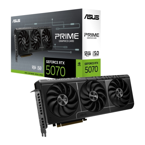 Asus PRIME GeForce RTX 5070 Tarjeta Gráfica 12GB GDDR7