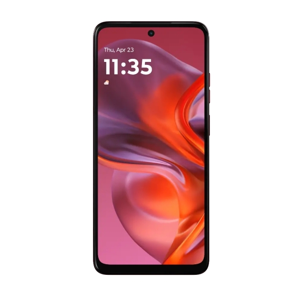 Motorola Moto G05 Smartphone Pantalla 6.67" - 4GB - 128GB - Camara 50mp - Bateria 5200mAh - Admite Carga de 18W - Color Rojo