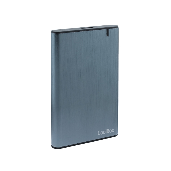 CoolBox SlimChase A-2550 Box esterno HDD/SSD Grigio 2.5"