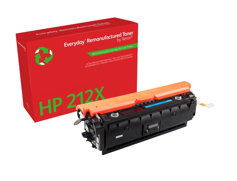 Xerox Everyday HP W2121X Cyan Cartucho de Toner Remanufacturado - Reemplaza 212X