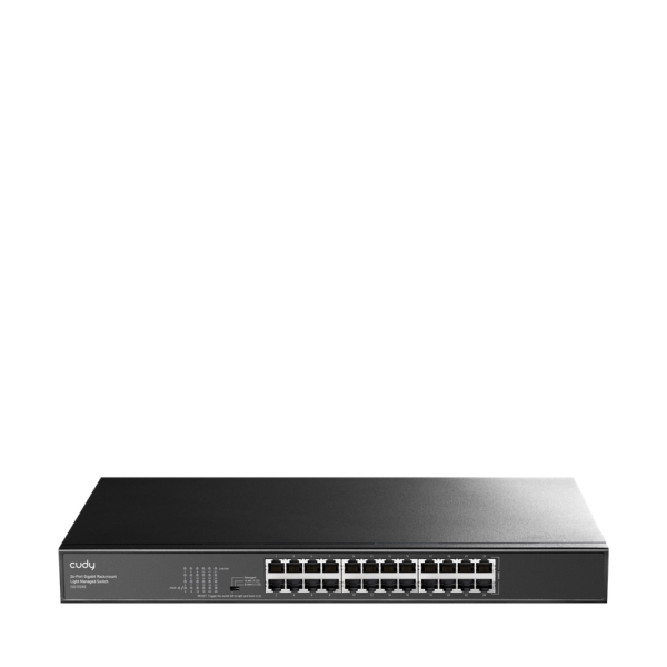 Cudy GS1024E switch di rete Gestito Gigabit Ethernet [10/100/1000] Nero (Cudy Switch [GS1024E])