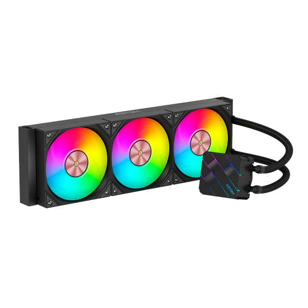 ABYSM Oceanic Tide 360 ARGB Processore Raffreddatore di liquidi tutto in uno 12 cm Nero 1 pz