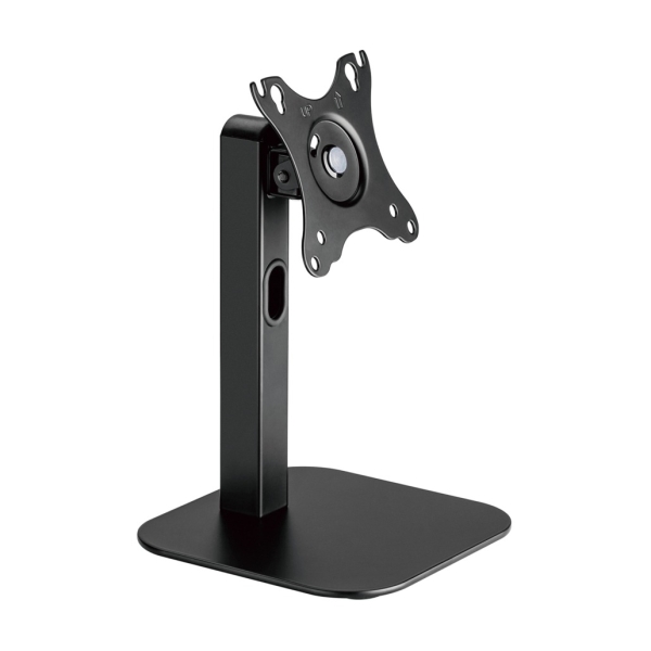 Aisens Soporte de Mesa ECO para Monitor 10"-24" - Giratorio e Inclinable - Peso Max. 2,5kg - Vesa 100x100mm - Color Negro