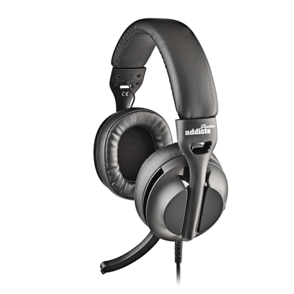 NGS VOX805-C Auriculares USB-C con Microfono - Microfono Regulable y Plegable - Tecnologia de Filtrado de Ruidos - Almohadillas y Diadema Acolchadas - Control en Cable - Cable de 2m - Color Negro