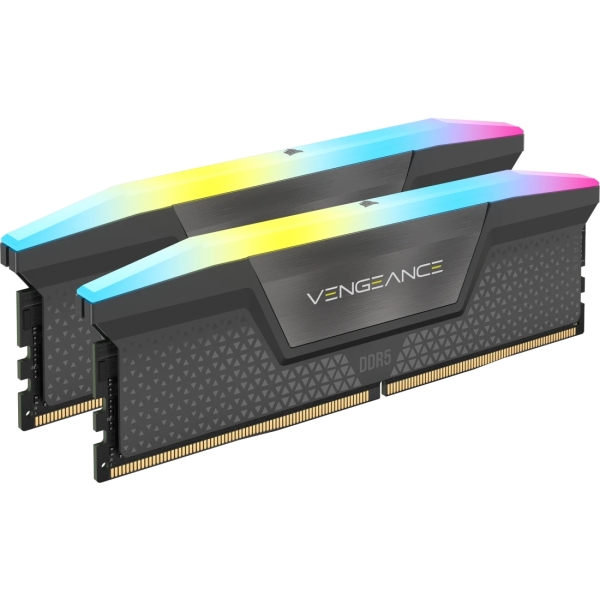 Corsair Vengeance Memoria DDR5 32GB 2x16GB PC6000 RGB - Color Negro
