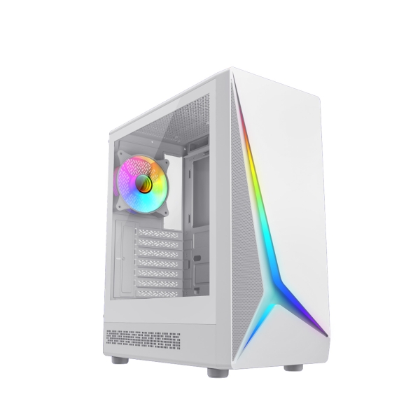CoolBox PC Gaming GA450 Star Light Midi Tower Bianco