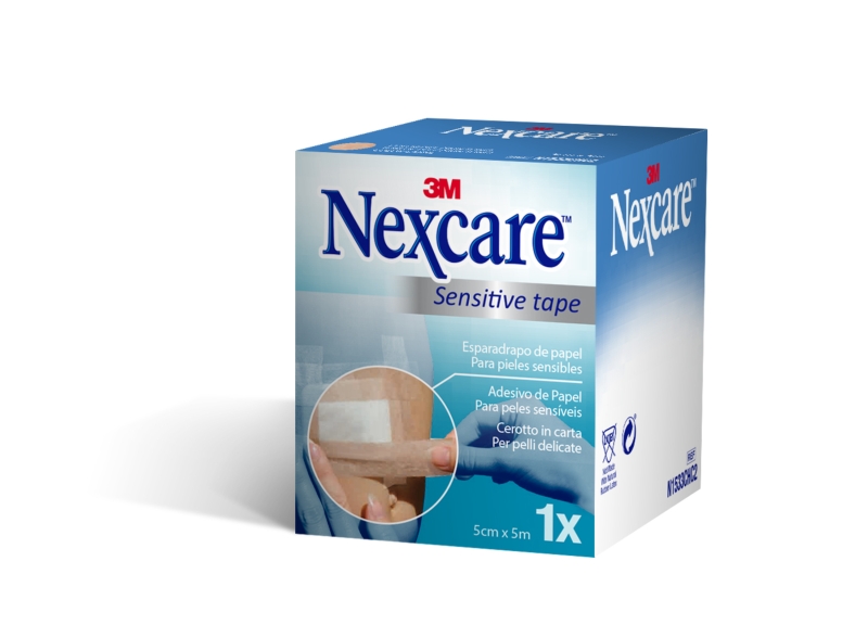Nexcare Sensitive Esparadrapo - 50mm x 5m - Color Piel