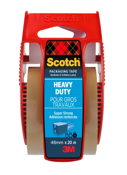 Scotch Precinto de Embalaje - 48mm x 20m - Incluye Dispensador - Color Transparente