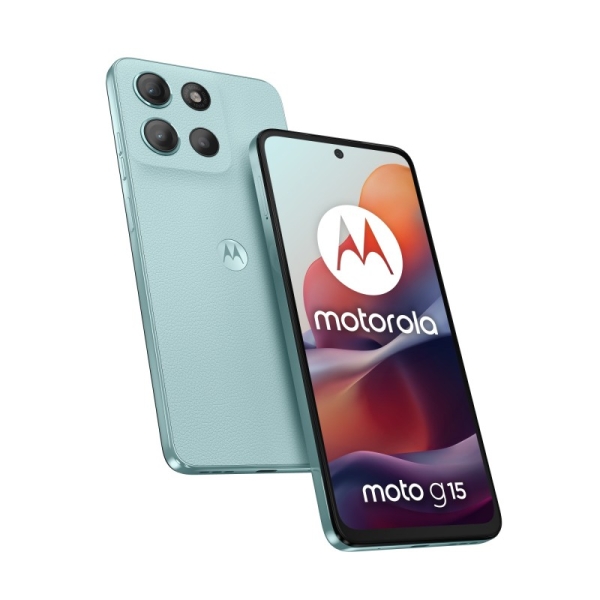 Motorola Moto G15 Smartphone Pantalla LCD 6.72" - 8GB - 512GB - Camara 50mp - Bateria 5200mAh - Admite Carga de 18W - Color Azul