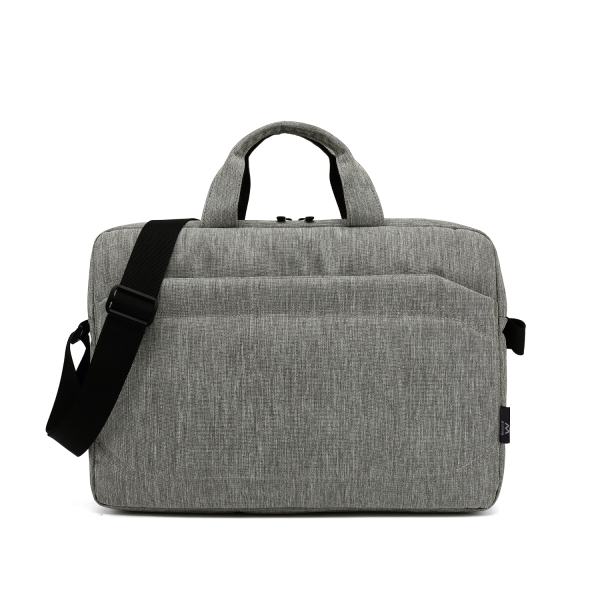 Ewent Maletin para Portatil 15.6" - Asa de Mano - Correa Ajustable - Poliester - Color Gris
