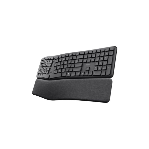 Trust Keyra Tastiera wireless multi-dispositivo ergonomica