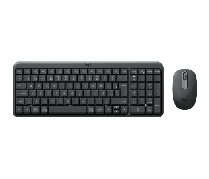 Logitech MK250 Compact Bluetooth Wireless Combo Pack Inalambrico + Raton - Uso Ambidiestro - Indicadores Led - Color Negro