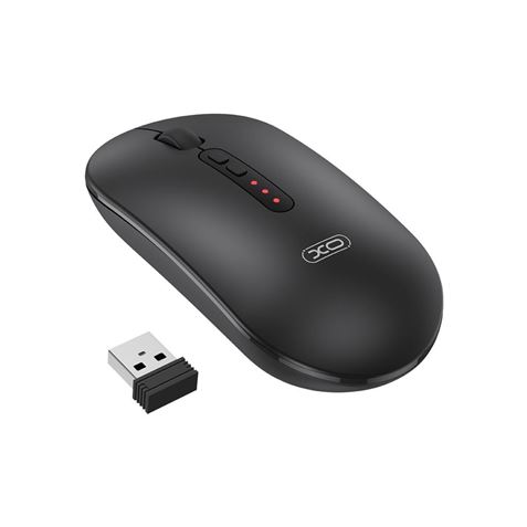 XO M13 Raton Inalambrico - Bluetooth y RF 2.4GHz - 1600DPI - Color Negro
