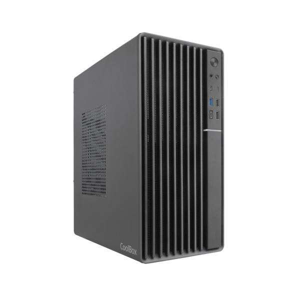 CoolBox PC micro ATX M840 Micro Tower Nero