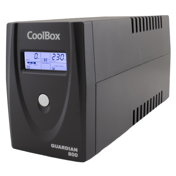 CoolBox Guardian 3 800VA/480W gruppo di continuità (UPS) 0,8 kVA 2 presa(e) AC