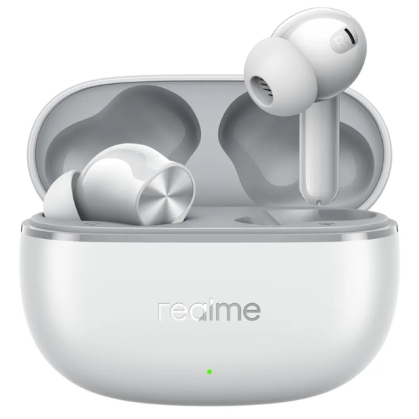 Realme Buds T200 Lite Auriculares True Wireless - Bluetooth 5.4 - 4 Microfonos - 7 Horas Autonomia - Color Gris
