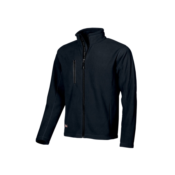 Upower Warm Chaqueta de Lana - Talla 3XL - Comodidad y Durabilidad, Cremallera Interna, Proteccion DPI1, Material 100% Poliester - Color Azul Marino