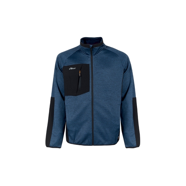 Upower Hull Sudadera Polar - Talla 5XL - Cremallera Zip - Color Azul Marino