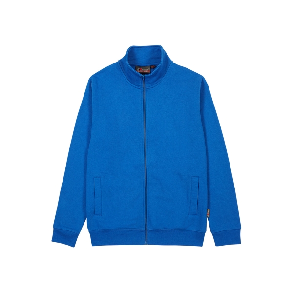 Upower Anuta Sudadera con Cremallera Completa - Talla 5XL - Suave French Terry, Transpirable y Resistente, Mangas Ranglan, Puños y Dobladillo Elasticos, Alta Calidad - Color Azul Regio