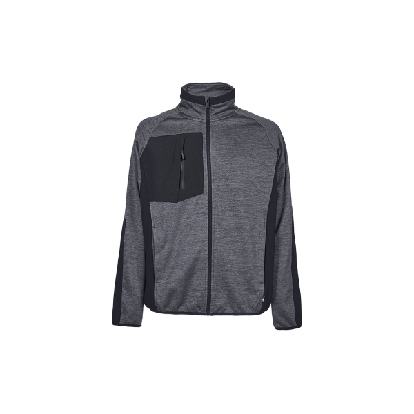 Upower Hull Sudadera Polar - Talla XL - Tipo Cremallera Zip - Color Gris Meteorito