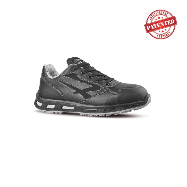 Upower Linkin S ESD Calzado de Seguridad Bajos - Talla 36 - Ligeros y Comodos, Empeine New Safety Dry, Puntal de Composite, Suela Antideslizante, Proteccion S3S CI FO SR - Color Negro