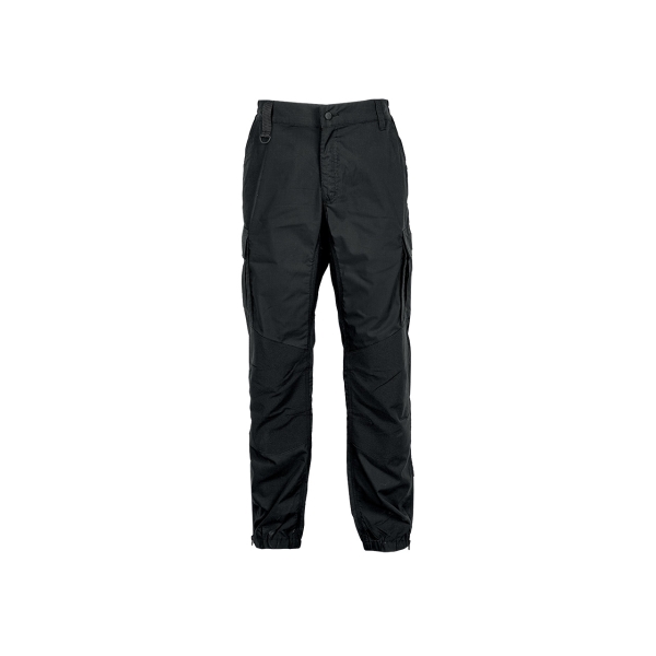 Upower Hike Pantalones Cargo Tecnicos - Talla 5XL - Estilo Jogging, Tejido Ripstop Elastico, Resistencia al Desgaste, Multiples Bolsillos, Refuerzos en Rodillas, Insertos Reflectantes - Color Negro