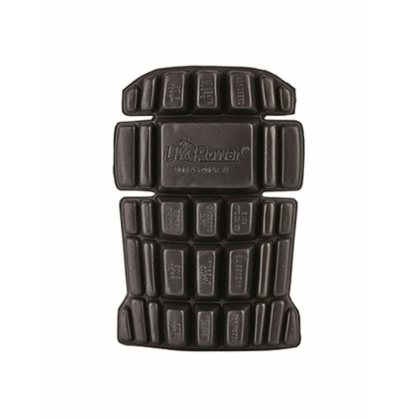 Upower Ergonómica Rodilla Rodilleras Ergonomicas - Talla Unica - Compatibles con Pantalones con Bolsillos, Cumplen Normativa en 14404:2004+a1:2010, Material EVA - Color Negro Carbon