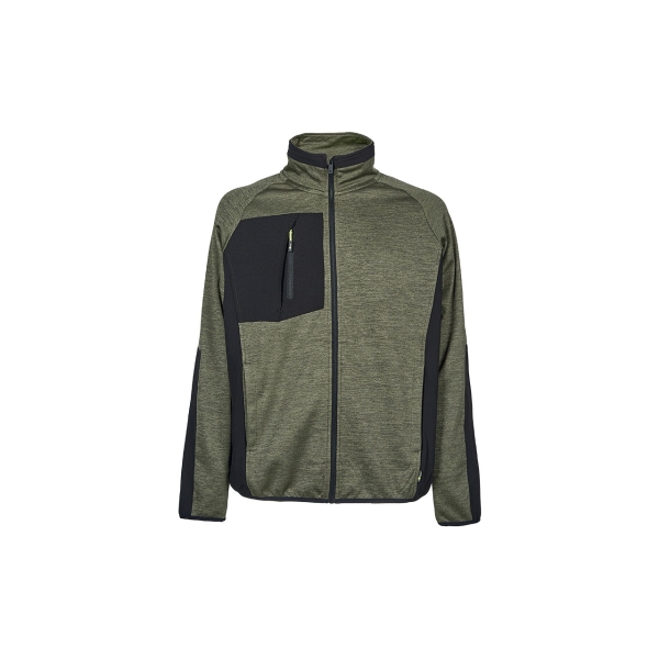 Upower Hull Sudadera Polar Tipo Cremallera Zip - Talla M - Proteccion Contra el Frio, Peso Ligero - Color Verde Oscuro