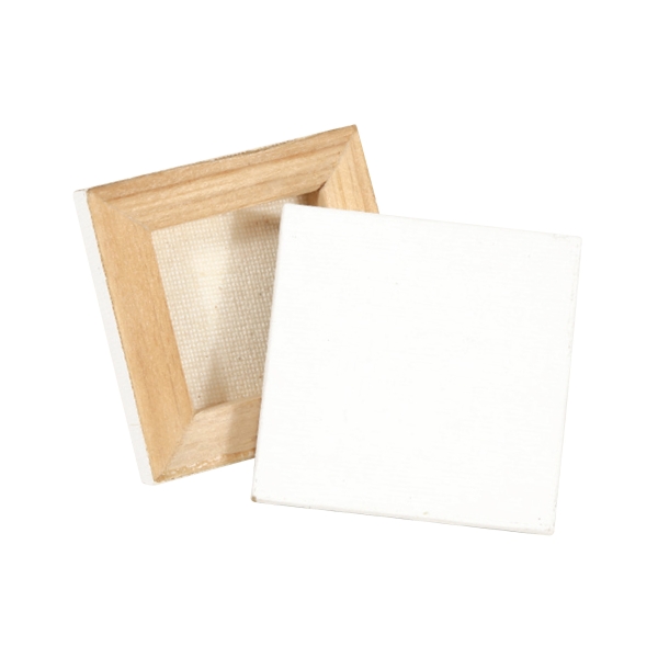 Daler Rowney Simply Lienzo Mini - Cuadrado - 6.35x6.35cm - Color Blanco