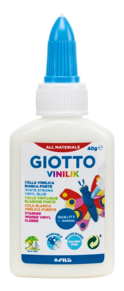 Giotto Vinilik Cola Vinilica con Aplicador - 40g - Color Blanco