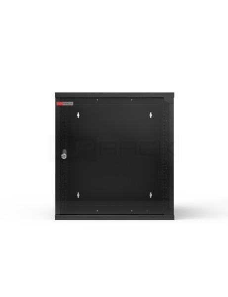 WP RWA-15606-B Armario Mural 15U - Puerta de Cristal - Cerradura de Seguridad - 540x600x720mm - Color Negro