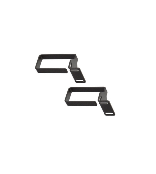 WP Pack de 2 Anillos 1U para Cableado - Metalico - 490x15x55mm - Color Negro
