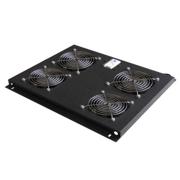 WP Termostato para Armarios de la Serie RNA con 4 Ventiladores - 475x55x800mm - Color Negro