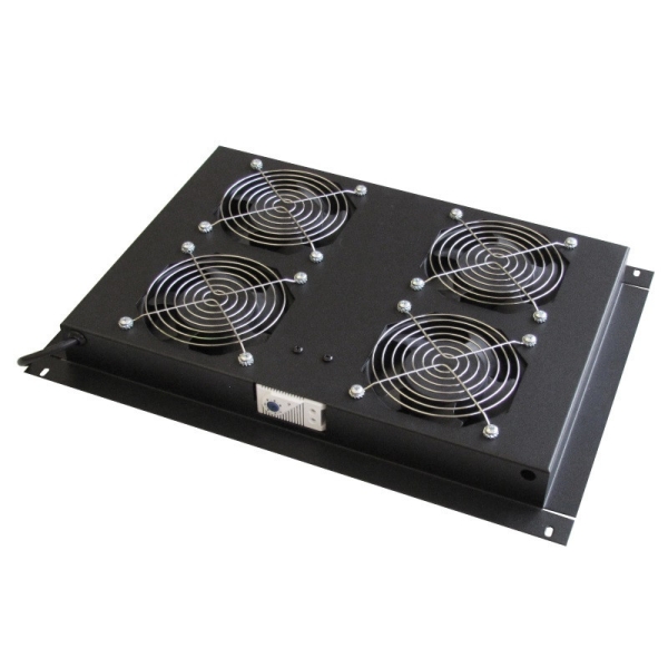 WP Termostato para Armarios de la Serie RSA con 4 Ventiladores - 475x55x550mm - Color Negro