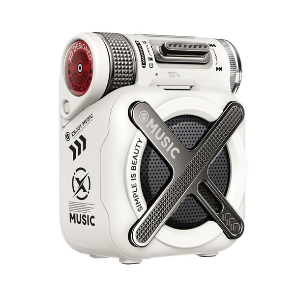 XO F72 Altavoz Bluetooth - Portatil - Ultra Compacto - Color Blanco