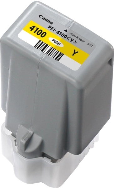 Canon PFI4100 Amarillo Cartucho de Tinta Original - PFI4100Y/6780C001