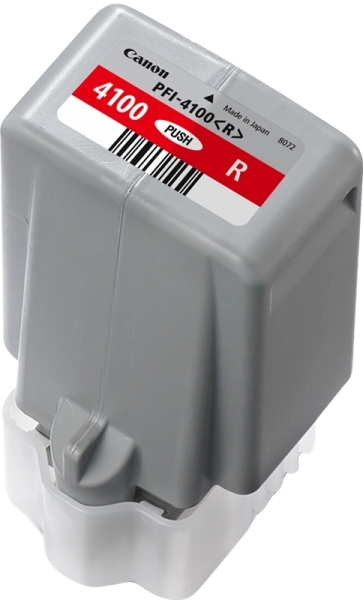 Canon PFI4100 Rojo Cartucho de Tinta Original - PFI4100R/6785C001