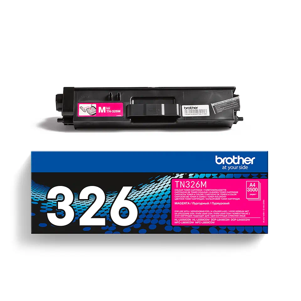 Brother TN326 Magenta Cartucho de Toner Original - TN326M