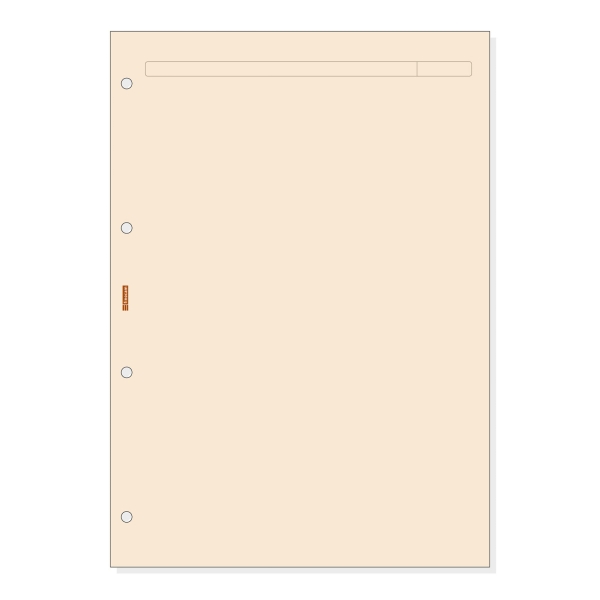Finocam R4043 Recambio para Agendas Open - Formato A4 - 210x5x297mm - Color Crema
