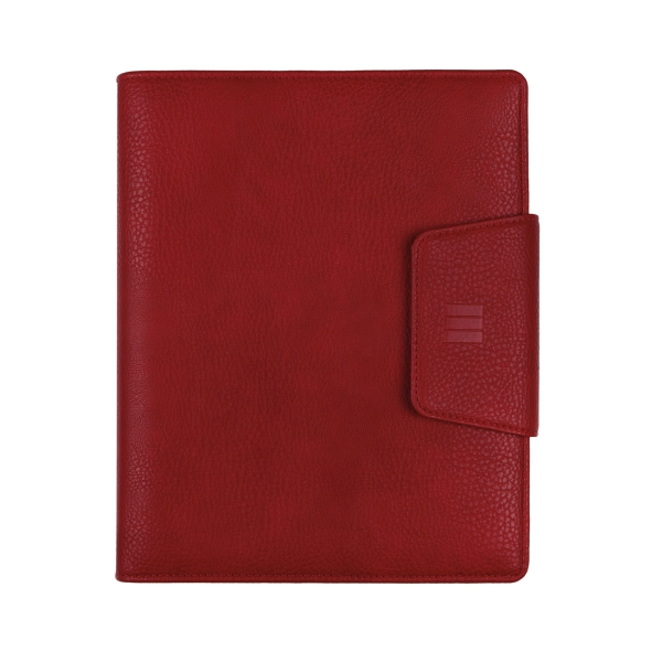 Finocam Open Nova Agenda Organizador en Catalan - Anual 2026 - Formato 1000 - 205x43x249mm - Semana Vista en Vertical - Color Rojo