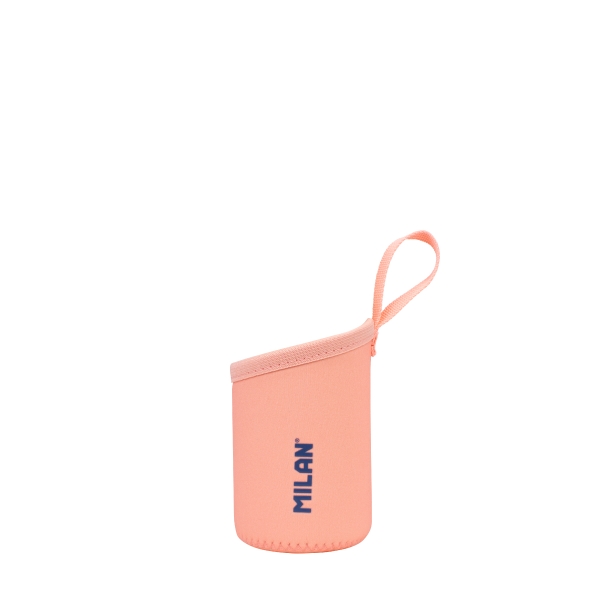 Milan 430 Since 1918 Funda de Neopreno para Botellas Isotermicas de 0.35L - Agarre Antideslizante - Ayuda a Mantener la Temperatura - Protege la Botella - Color Rosa