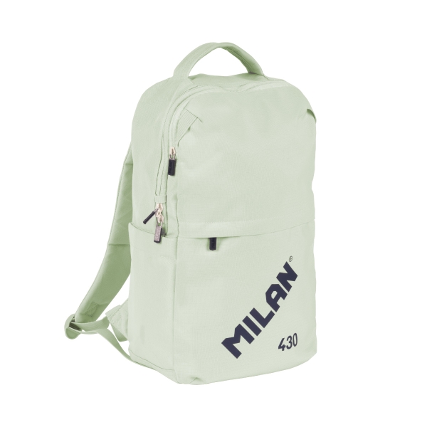 Milan 430 Since 1918 Mochila 15L - Compartimento para Portatiles hasta 14" - Cierre de Seguridad - 42x28x15cm - Color Menta