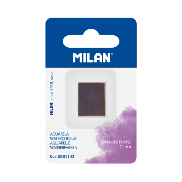 Milan Art Acuarela de Recambio - Medio Godet - Color Violeta